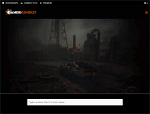 Tablet Screenshot of gamersconduit.com
